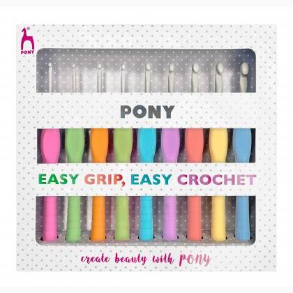 Easy Grip Crochet Hook Set