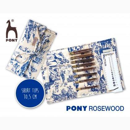 Rosewood Circular Knitting Needle Set