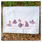 Towel - Funny Chickens