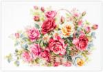 Basket with Roses