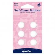 Self-Cover, Customizable Buttons - 15 mm