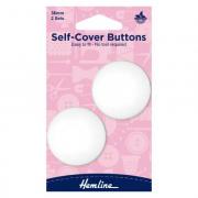 Self-Cover, Customizable Buttons - 38 mm