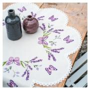 Shaped Tablecloth - Lavender