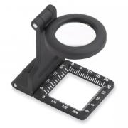 Metal LinenTest™ 6.5x - Folding Magnifier with Pouch
