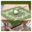 Squared Tablecloth - White floral