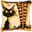 Cushion - Cat Loves her Witch
