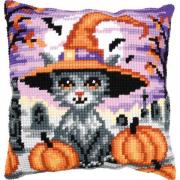 Cushion - Halloween Kitten