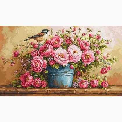 Lush Bouquet of Flowers