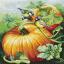 Birdies On Pumpkin
