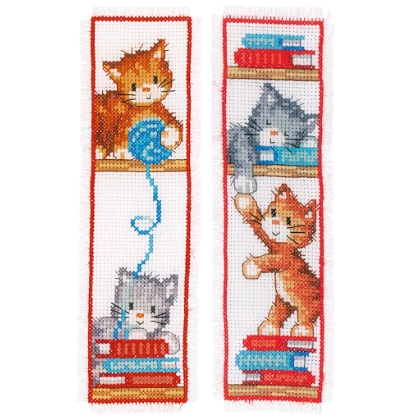 Bookmark - Playful Kittens (2)