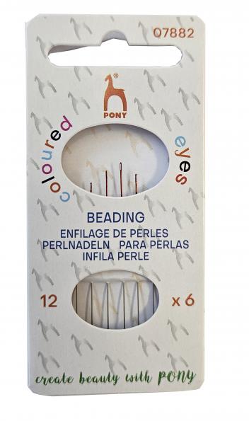 Long Beading Needles - size 12