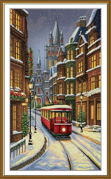 The winter tram