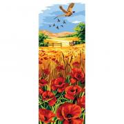 Blé et coquelicots