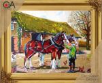 Proud Clydesdales