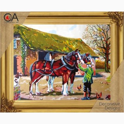 Proud Clydesdales