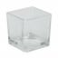 Glass Cube for Candles and Mini Decorations - Large