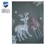 Squared Tablecloth - Forest animals in winter