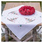 Squared Tablecloth - Christmas Tree With decoration