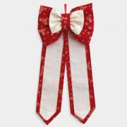 Door Decoration - Red Christmas Flake