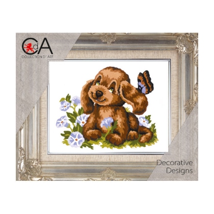 Puppy and Butterfly