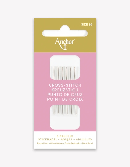 Anchor Cross Stitch Needles - Size 26