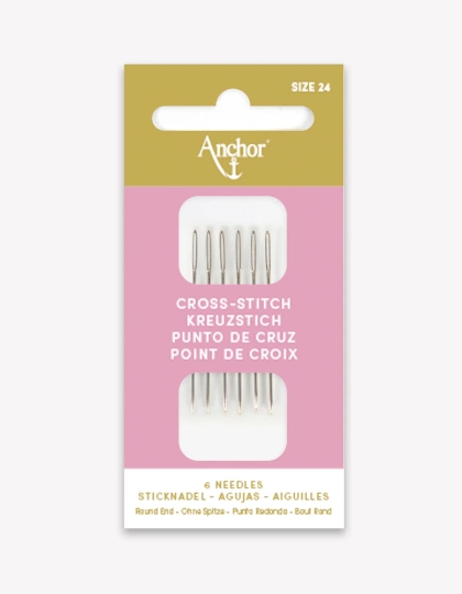 Anchor Cross Stitch Needles - Size 24
