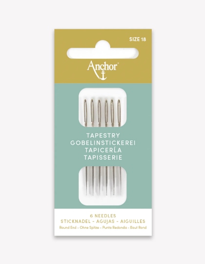 Anchor Cross Stitch Needles - Size 18