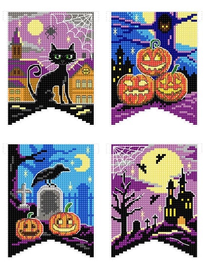 Halloween Flags (4)