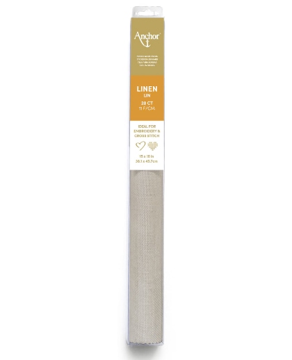28 ct Natural Linen - Small