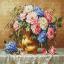 Golden Bloom - Needlepoint