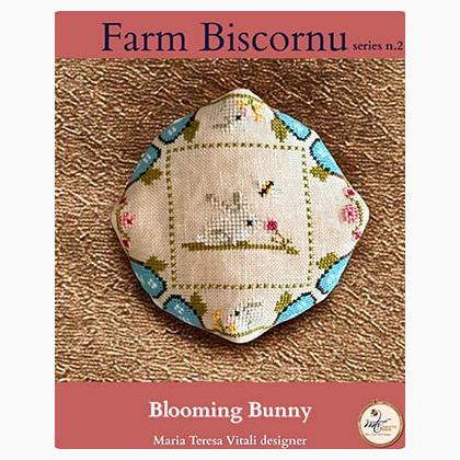 Blooming Bunny Biscornu