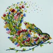 A singing bird