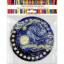 Floss Organizer – Starry Night (round)