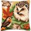 Cushion - Hedgehog and Robin