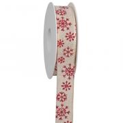 Ribbon - Snowflakes (6 mt)