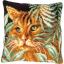 Cushion - Cat between leaves