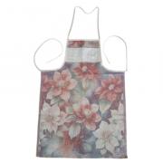 Apron - Fiori di Natale - Gold-Multicolor Lurex