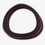 Pair of Triangular Wooden Bag Handles - Dark Brown