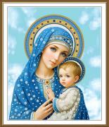 Our Lady in Blue with the Holy Child