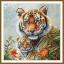Tigress with cub