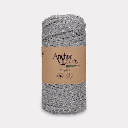 Anchor Crafty Fine Metallic - Grey 00501