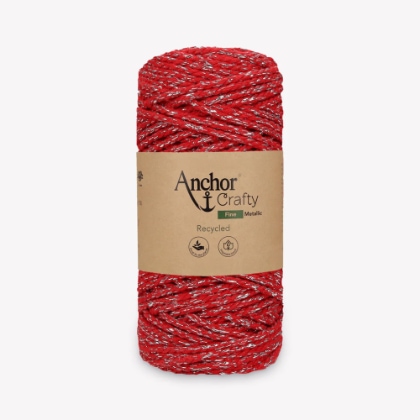 Anchor Crafty Fine Metallic - Red 00503