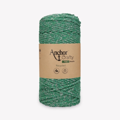 Anchor Crafty Fine Metallic - Green 00504