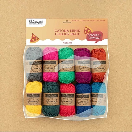Catona Minis Colour Pack - Pizza pie