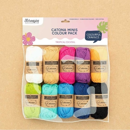 Catona Minis Colour Pack - Tropical Cocktail