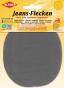 Oval-shaped Jeans Patches - Grey