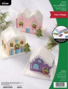 Felt Ornaments Applique Kit - Putz Village
