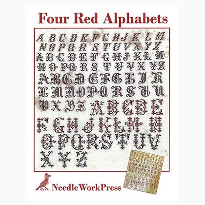 Four Red Alphabets
