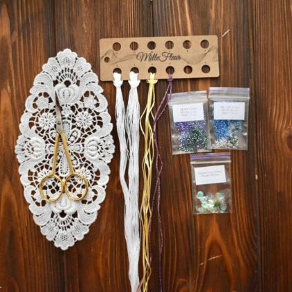 Threads, Beads Pack - Hydrangea, Summer Version