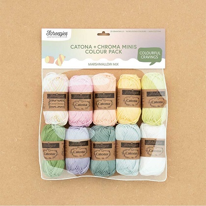 Catona + Chroma Minis Colour Pack - Marshmallow mix